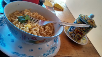 Hot maggi for the early morning chills